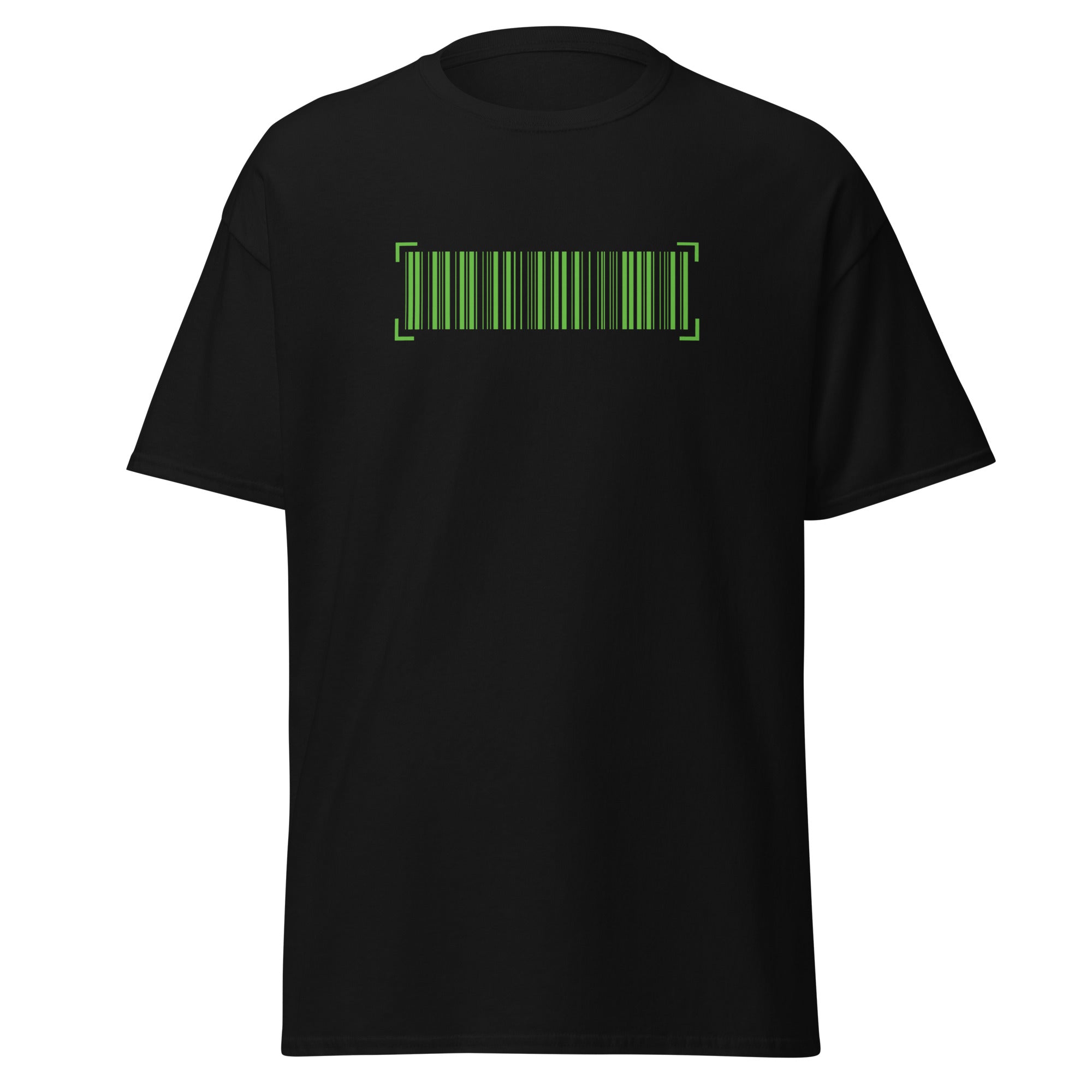 "Prod Of God" Codex Green Barcode T-Shirt